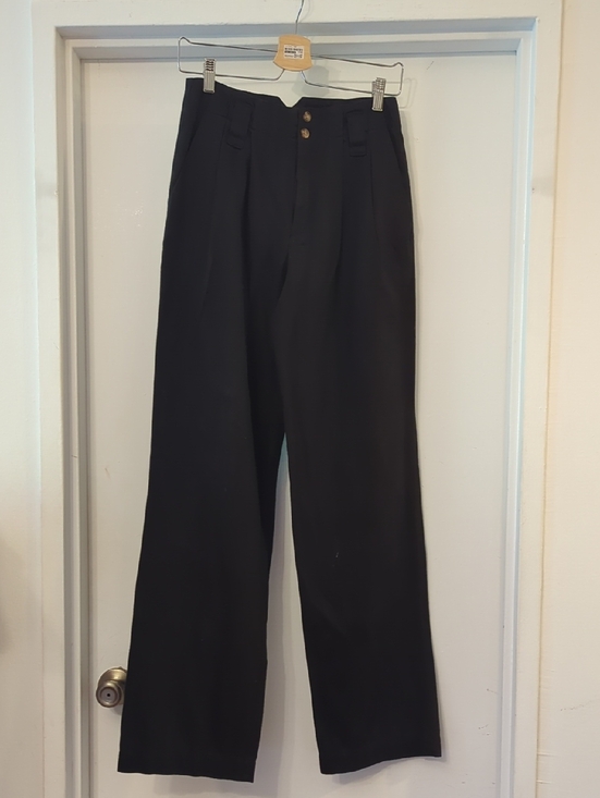 Boyish Pants - NWT Boyish The Liam Front Pleat Pant 25 Black